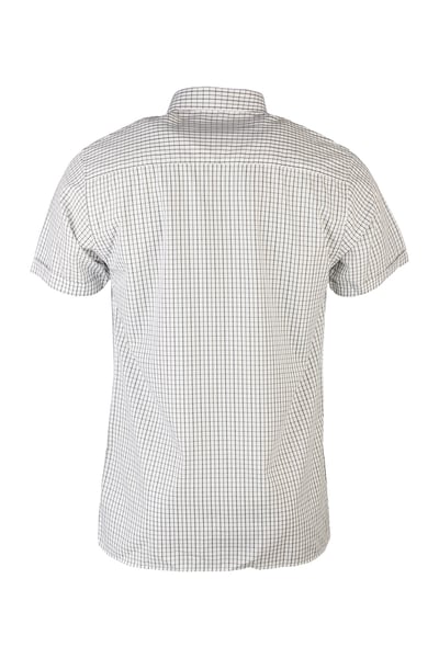 Men's Cotton-Rich Short Sleeved Shirts - Garton Green