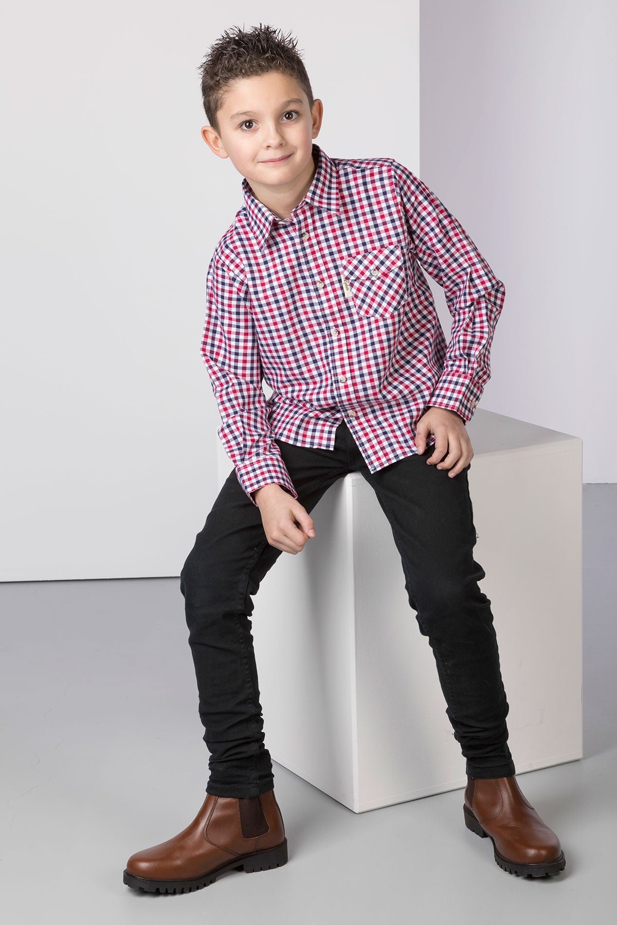 Boy's Country Check Shirts