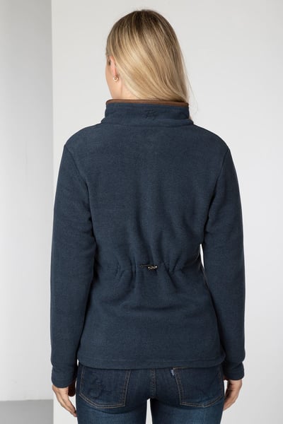 Ladies Huggate Overhead Fleece - Marl Navy