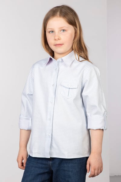 Camisas a cuadros Country Girls - Poppy Blue