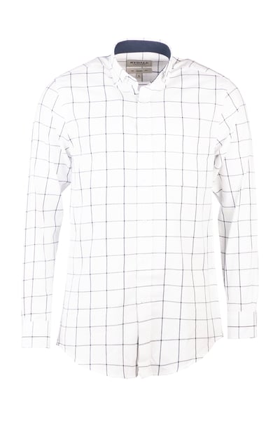 Men's Button Down Country Shirt - Ilkley Dark Navy