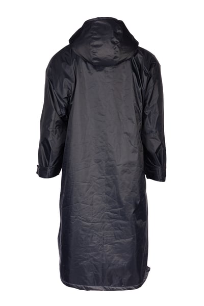 Britischer Umkleidemantel für Herren - Marine/Dunkelrosa