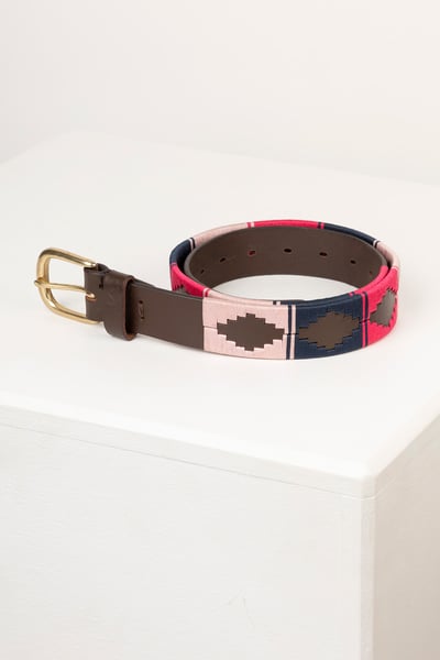 Polo Belts - Askwith - Bonbon/Navy/Sorbet
