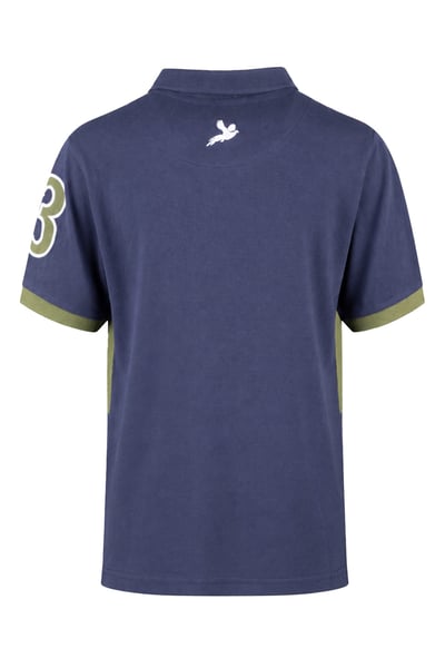 Boys Polo Shirt - Byland II - Navy/Olive