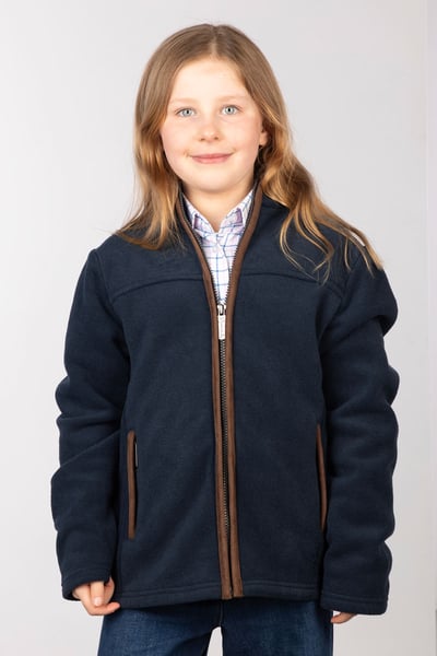 Kid's Fleece Jacket - Huggate - Ink