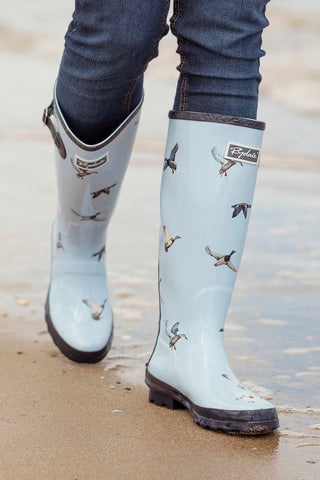 Ladies Printed Wellington Boots