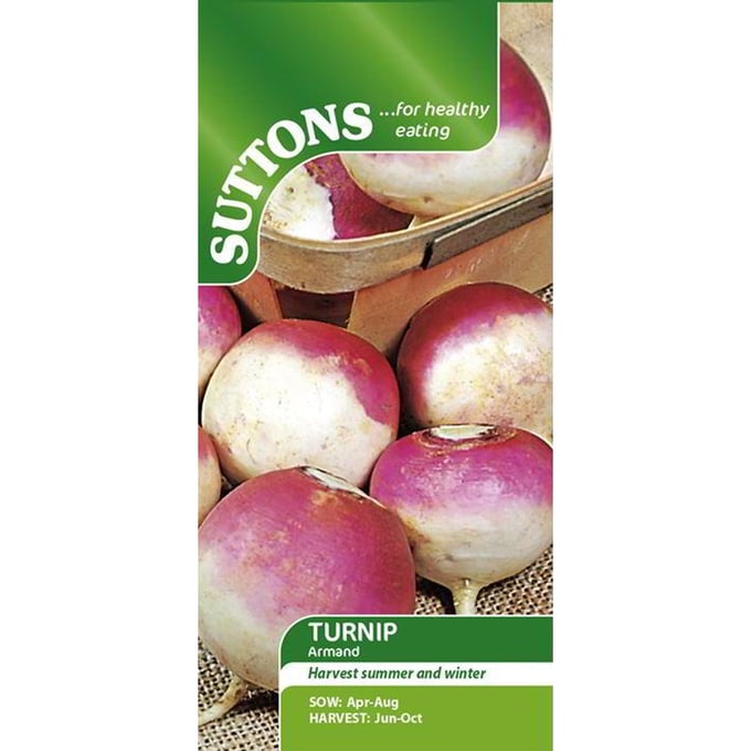 Suttons Armand Turnip Seeds UK