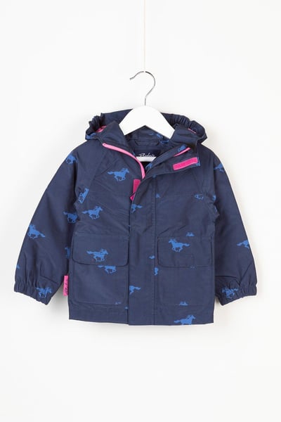 Toddler Splash Jacket - Galloping Horses