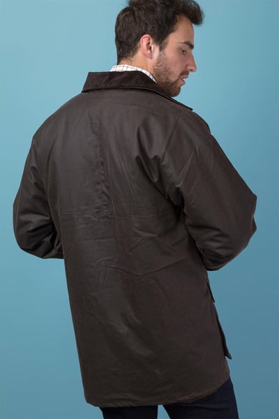 Veste Wax Classique Homme - Marron