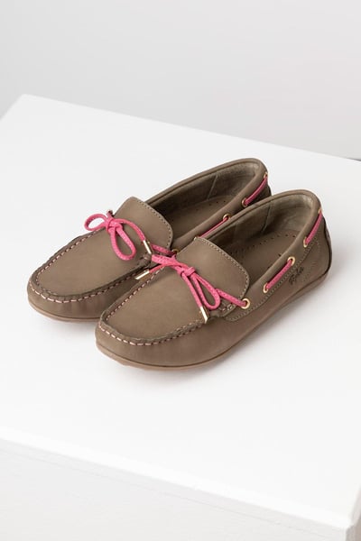 Ladies Driving Loafer - Reighton - Khaki