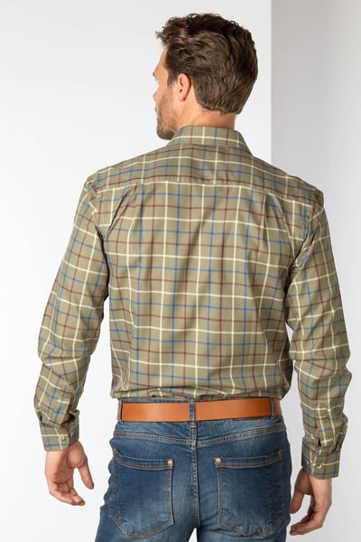 Kariertes Country-Hemd für Herren - Ebberston - Ebberston Khaki