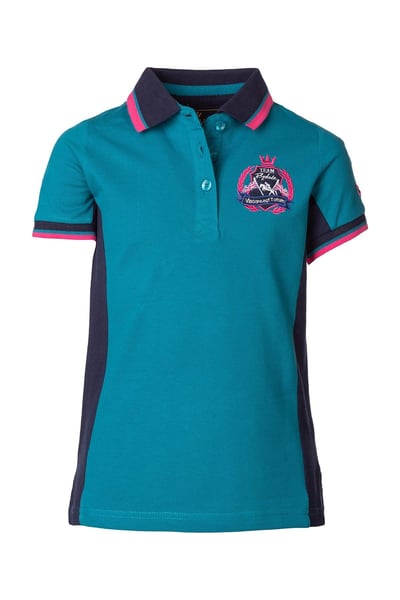 Girl's Polo Shirt - Muston III - Teal