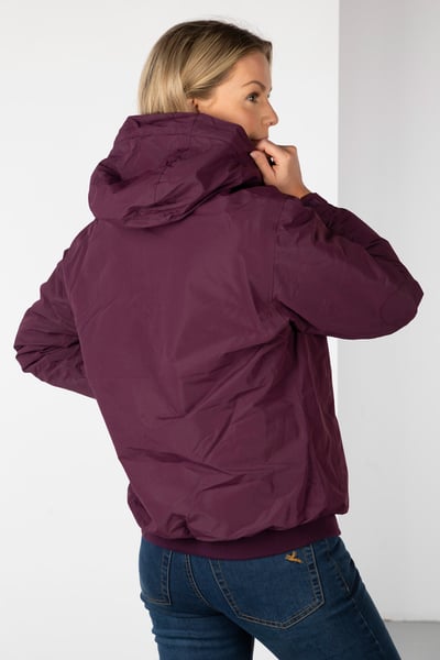 Ladies Emblem Fleece Lined Smock - Ripon - Dark Berry