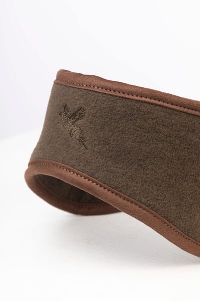 Ladies Fleece Headband - Huggate - Bark