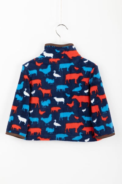 Toddler Fleece Jacket - Farmyard