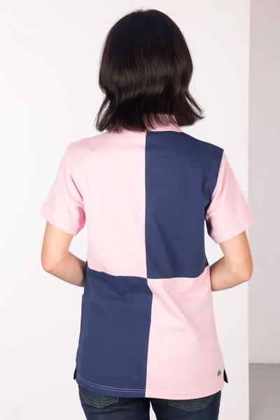 Ladies Quartered Polo Shirt - Ganton - Sorbet