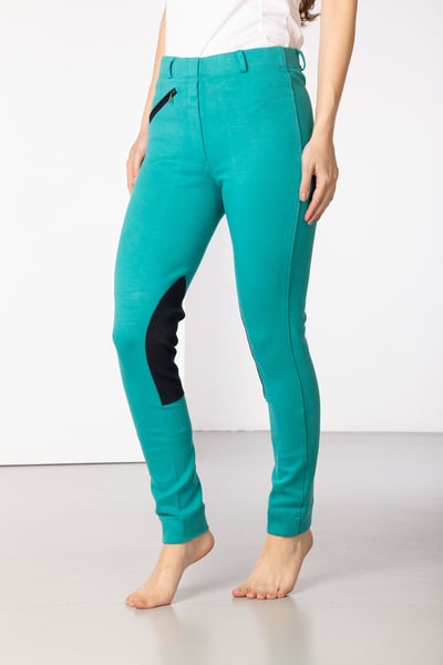 Ladies Sherwood Forest Belford Jodhpurs - Blue/Navy