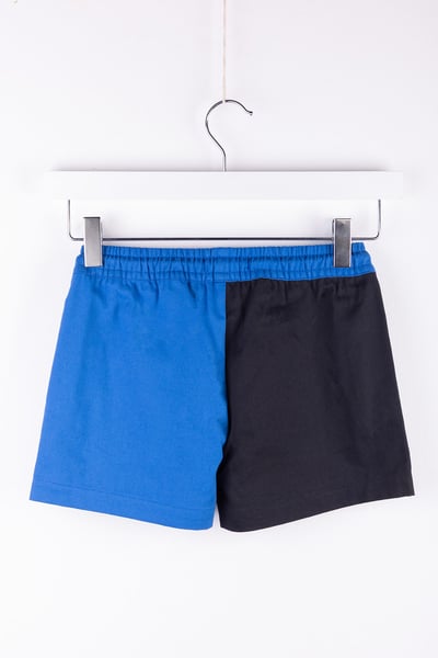Boys Quartered Shorts - Ganton - Blue/Black