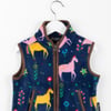 Girls Fleece Gilets