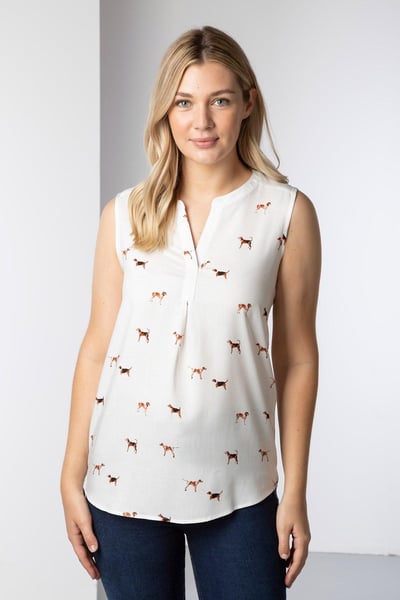 Sleeveless Blouse - Wistow - Hound