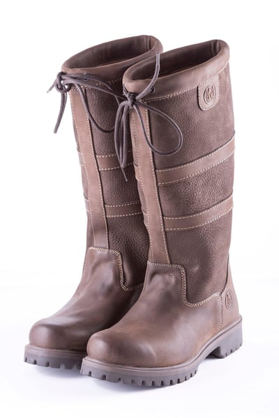 Junior Leather Boots - Tullymore II - Oak