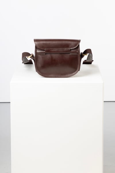 Leather Cartridge Bag - Danby - Rich Brown