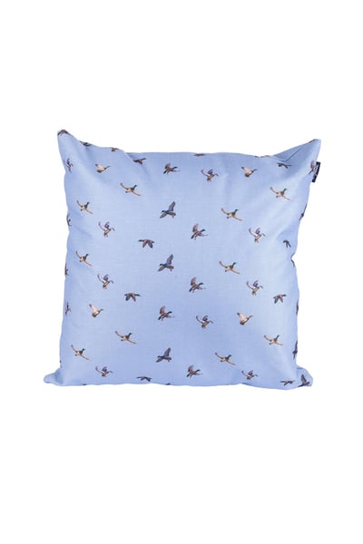 Wistow Large Country Print Cushion Cover - Flying Duck Haze