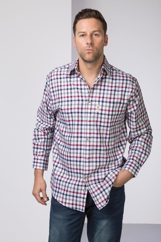 Chemises à carreaux 100 % coton pour homme Royaume-Uni | Rydale