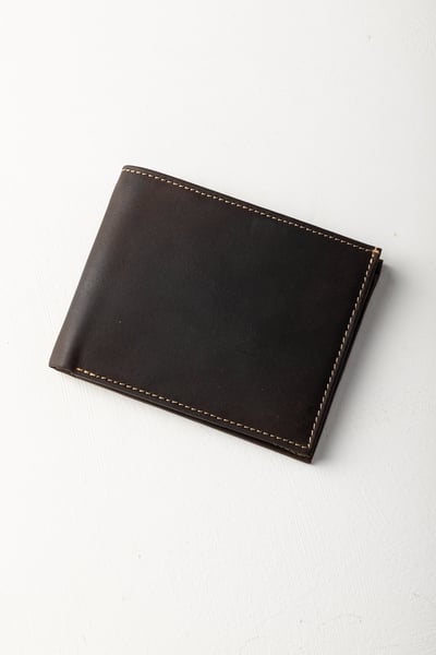 Men's Leather Bifold Wallet - Sledmere - Waxy Brown