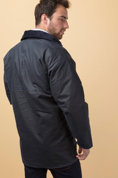 Veste Wax Classique Homme - Marine