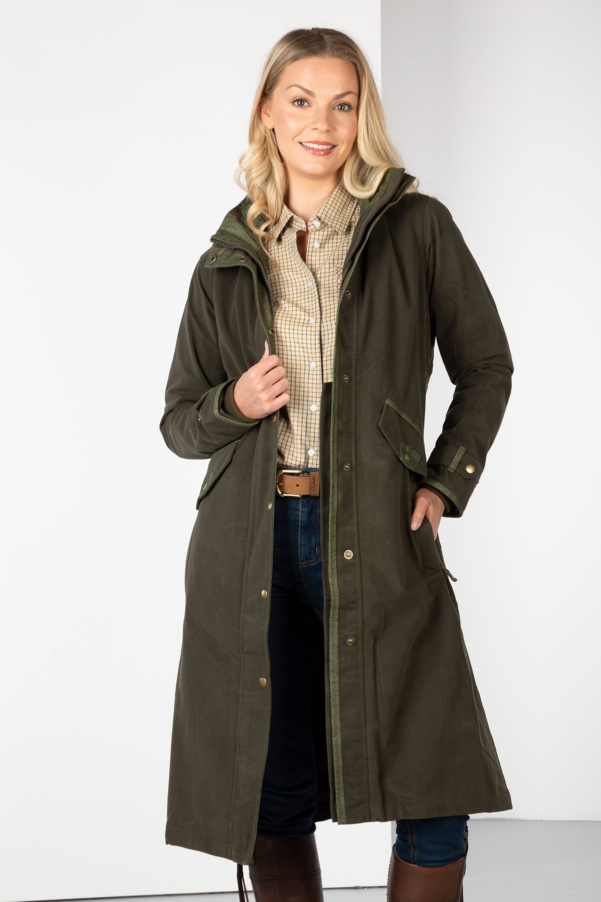 Ladies Full Length Riding Coat UK Rydale