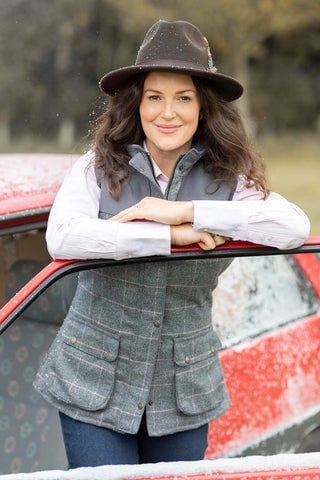 Ladies Tweed Gilet