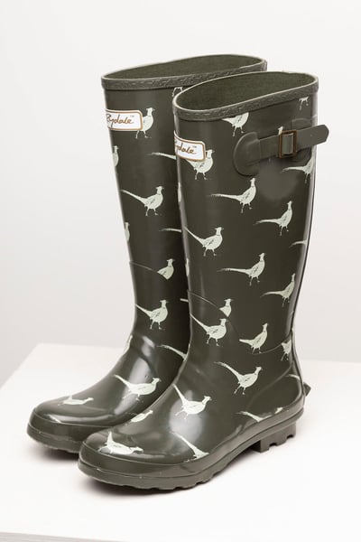 Ladies Wellingtons - Ripon III - Olive Pheasant