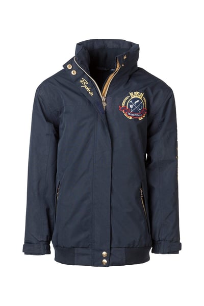 Kid's Emblem Bomber Jacket - Ripon - Dark Navy