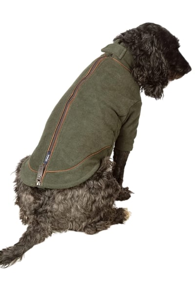 Suéter de lana para perros - Huggate - Caqui