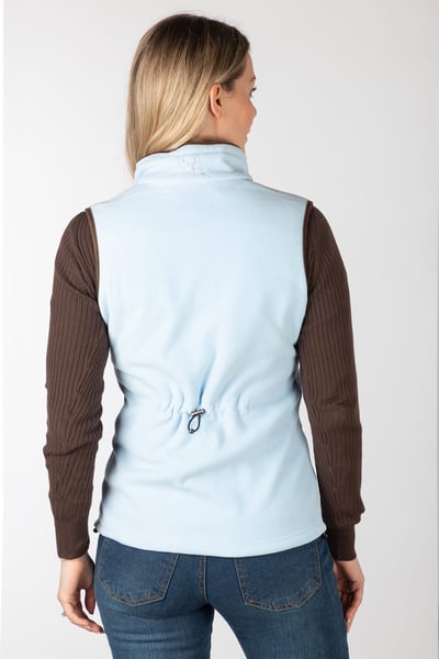 Ladies Premium Fleece Waistcoat - Huggate - Blue