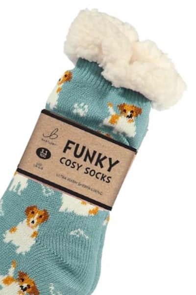 Funky Sherpa Socks - Hunde