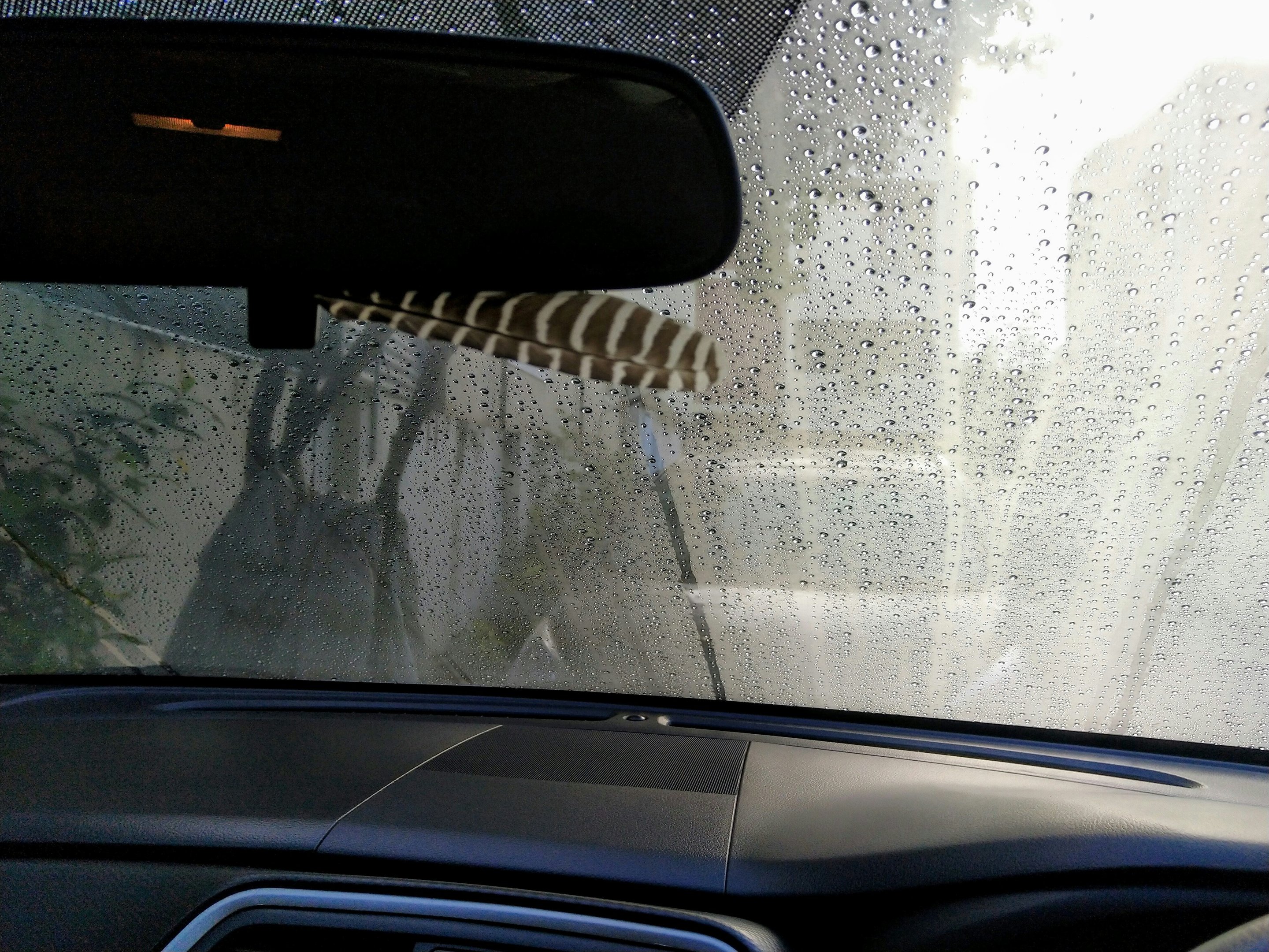 Condensation inside the car