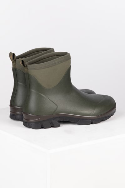 Men's Short Welly Boot - Lisset - Olive