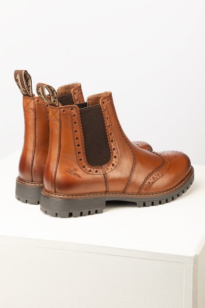 Brogue-Marktstiefel für Herren - Malton IV - Elgin Tan