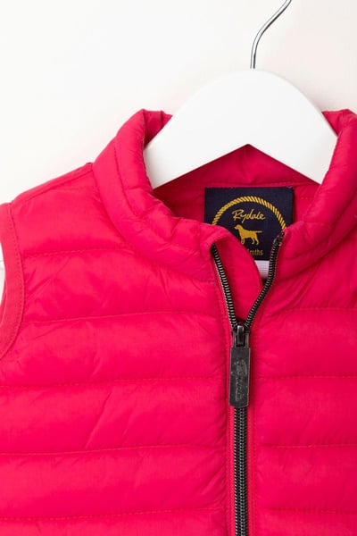 Toddler Padded Gilet - Runswick Bay - Rose