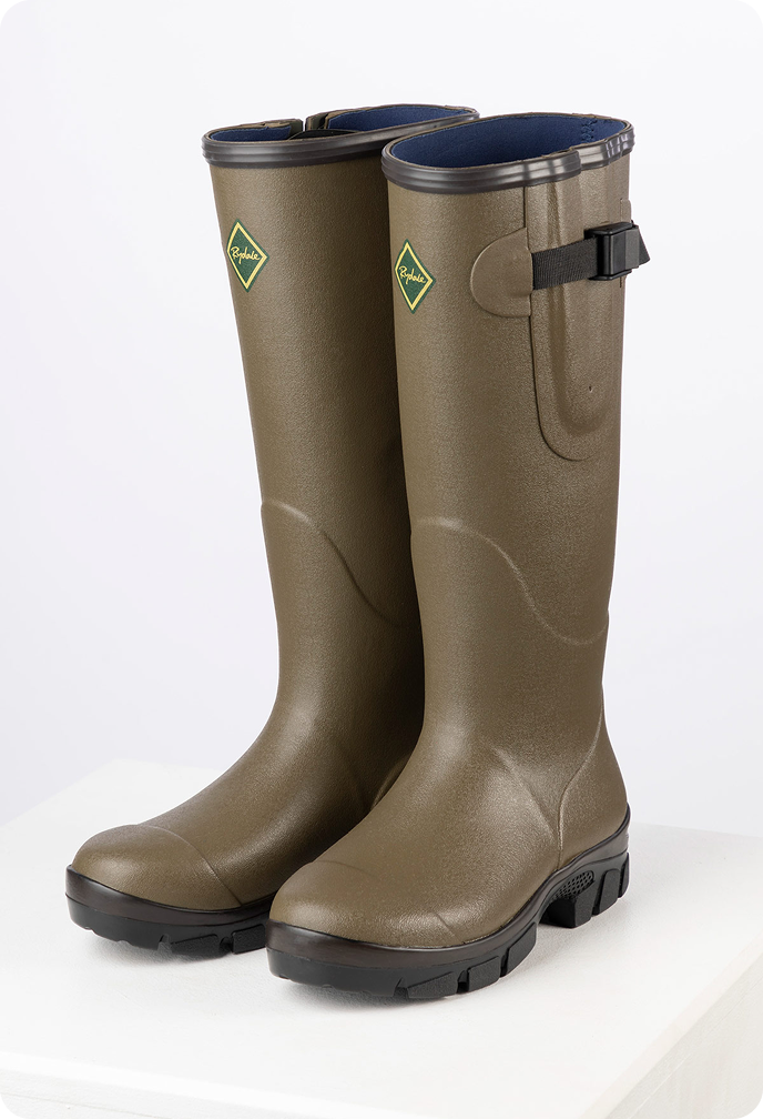 Botas de agua forradas de neopreno