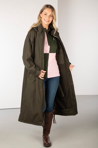 Ladies Utility Changing Robe - Olive