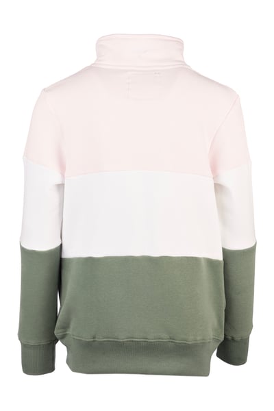 Girls Sweatshirt - Byland II - Highland Soft Pink/White/Thyme