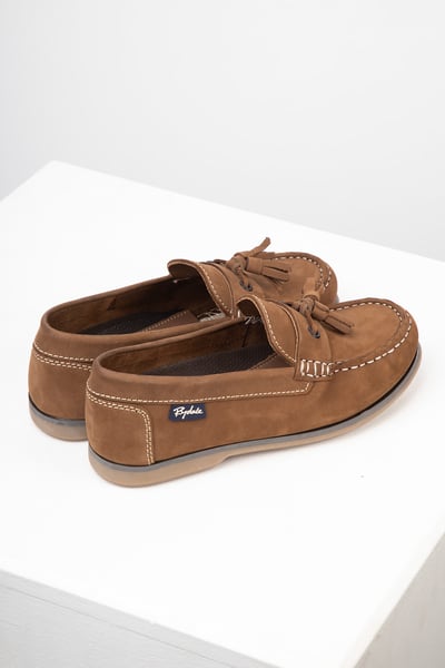 Ladies Tassel Loafers - Cayton Bay - Caramel