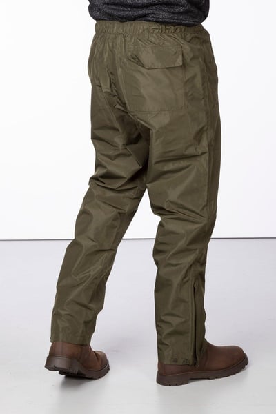 Men's Waterproof Overtrousers - Khaki