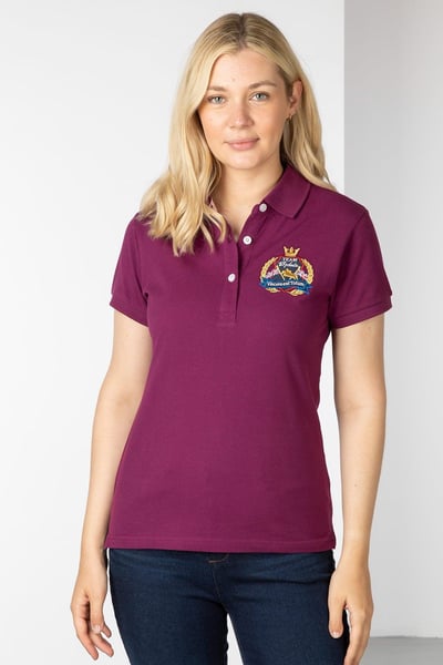 Ladies Charlie II Polo Shirt - Berry