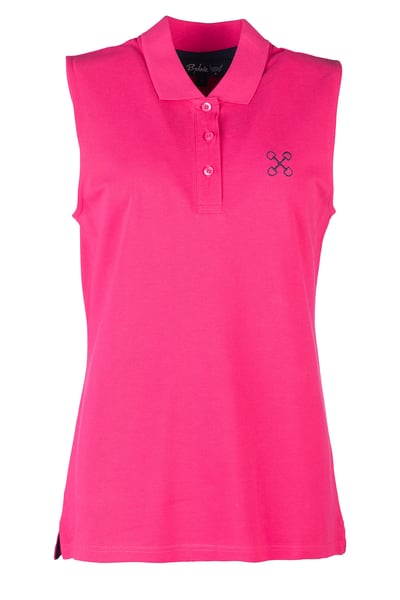 Ladies Sleeveless Polo Shirt - Kirby - Bonbon
