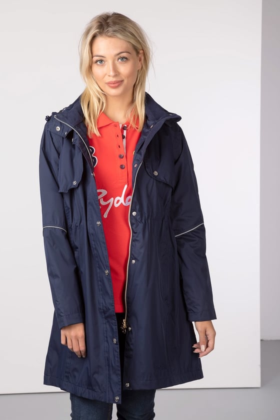 Ladies 3/4 Length Riding Coat EN-CA | Waterproof Jacket | Rydale
