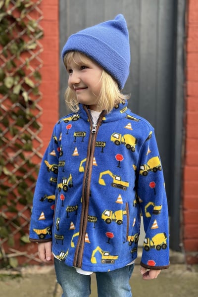 Toddler Fleece Jacket - Digger